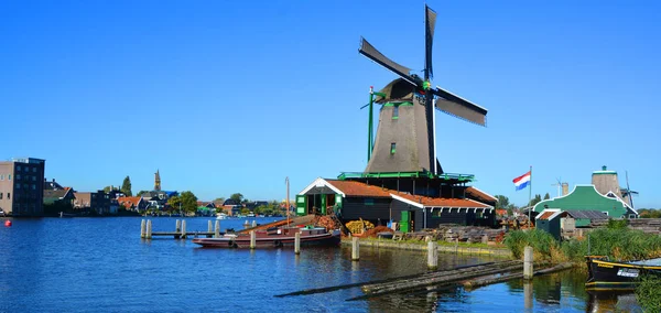 Zaanse Schans Netherland Oktober 2015 Zaanse Schans Ett Område Zaandam — Stockfoto