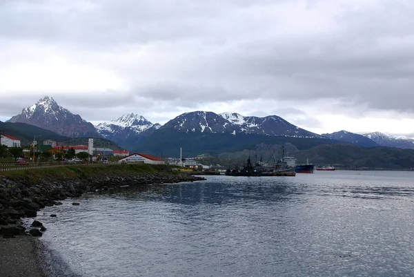 티에라델푸에고 Tierra Del Fuego National Park 아르헨티나 티에라델푸에고 공원으로 파타고니아 — 스톡 사진