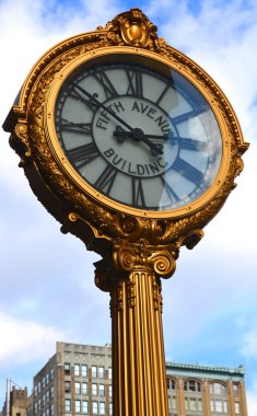 New York, ABD 'deki saat kulesi