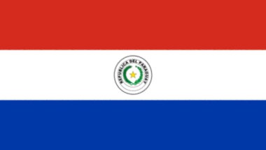 Paraguay Stok Vektör Bayrağı - Uygun Boyutlar