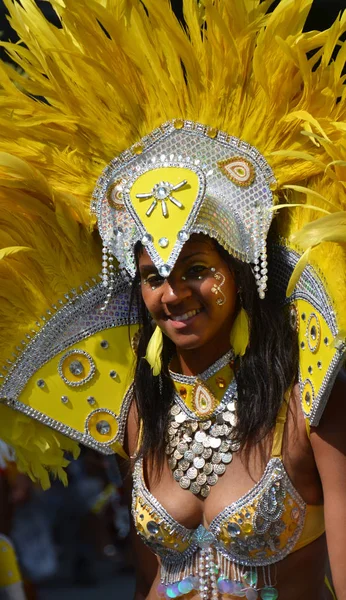 Mujer Africana Vestida Carnaval —  Fotos de Stock