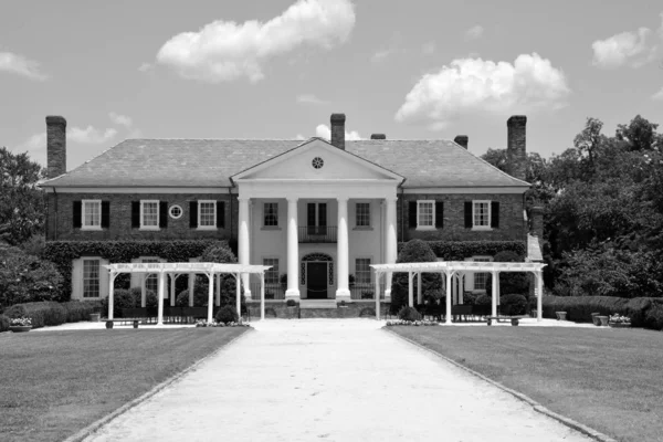 Charleston South Carolina June 2016 Hovedhus Boone Hall Plantation Mount - Stock-foto