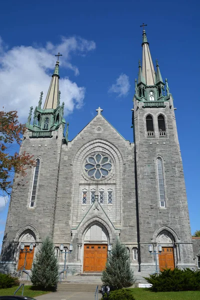 Granby Quebec Canada Ενορία Joseph Eglise Sainte Famille Εκκλησία Της — Φωτογραφία Αρχείου