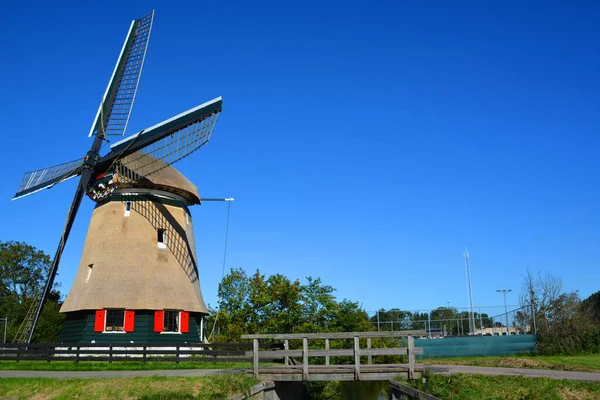 Edam Netherland October 2015 Moinho Vento Edam Uma Cidade Noroeste — Fotografia de Stock