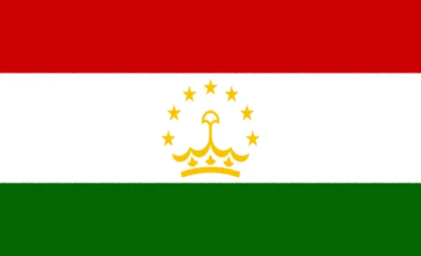 Tádžikistán Národ Vlajka Textura Pozadí — Stock fotografie