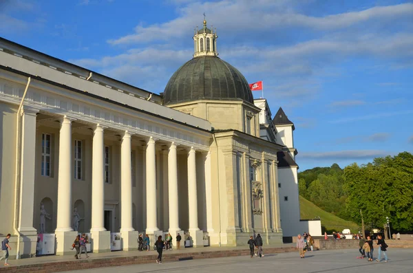 Vilnius Litouwen September 2015 Kathedraal Van Vilnius Belangrijkste Rooms Katholieke — Stockfoto