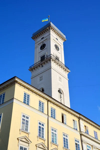 Lviv Ukraine Lviv Municipio 1830 1845 Torre Metri Altezza Situato — Foto Stock