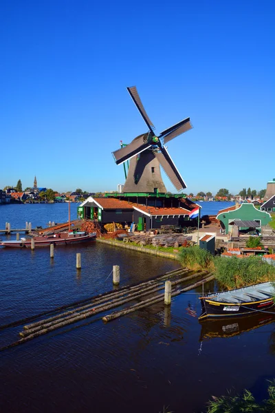 Zaanse Schans Netherland Oktober 2015 Zaanse Schans Ett Område Zaandam — Stockfoto