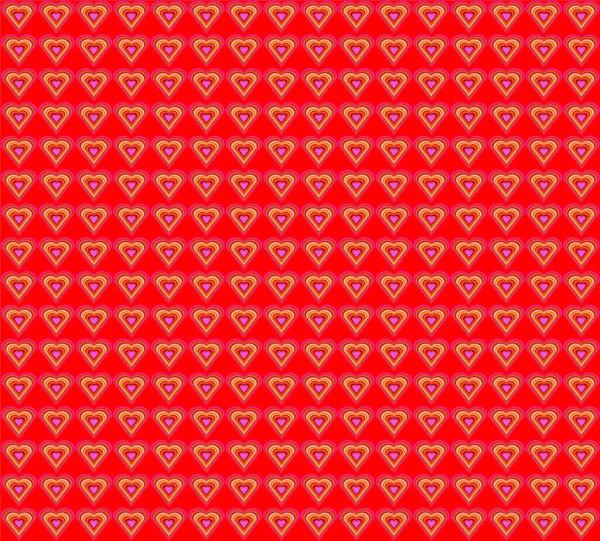 Pixel heart pattern. Seamless background texture.