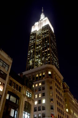 New York Şehri Geceleri gökyüzü