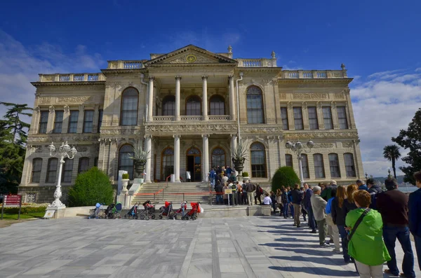 Istanbul Turkey Oct Dolmabahce Palace Oct 2013 이스탄불 궁전은 오스만 — 스톡 사진