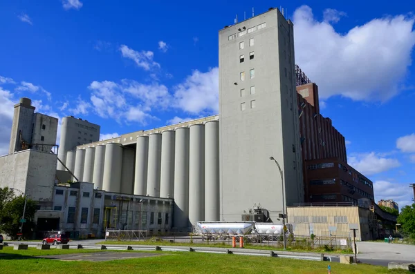 Montreal Canada Sept Canada Maltage Cie Grain Elevators Sept 2013 — Foto de Stock