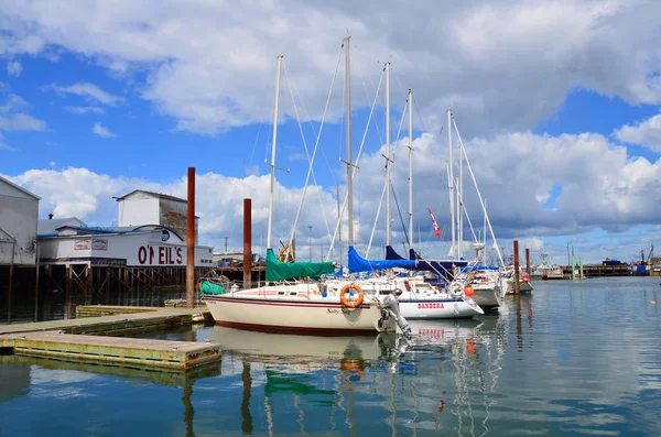 Digby Nova Scotia Junio Puerto Digby Una Ciudad Canadiense Suroeste — Foto de Stock