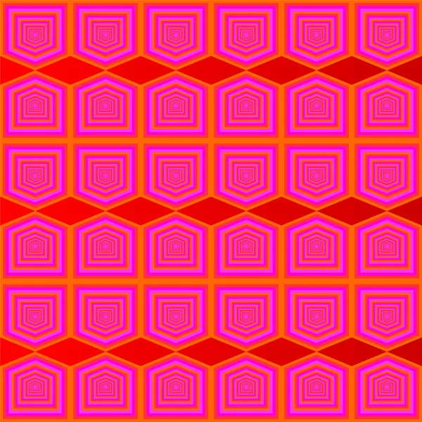 Red and pink pattern
