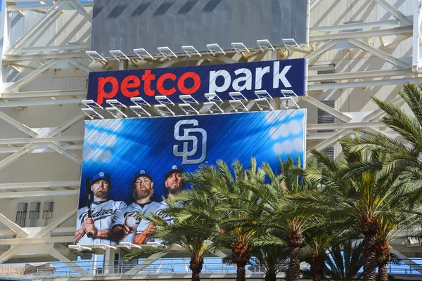 San Diego Usa Nisan 2015 Petco Park Stadyumu Padres Beyzbol — Stok fotoğraf