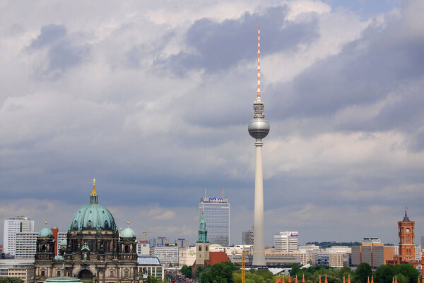 View of the city of Berlin, Germany