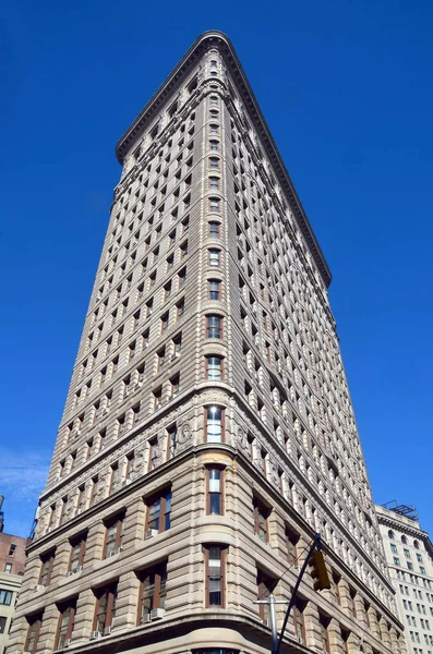 New York City Oktober Historisches Flatiron Building New York Aufgenommen — Stockfoto