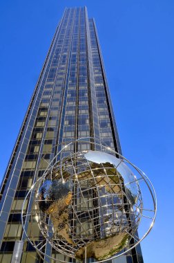 New York Usa 28 Ekim: Trump International Hotel and Tower, New York 'ta Columbus Circle' ın batısında bulunan bir gökdelendir. 28 Ekim 2013 'te