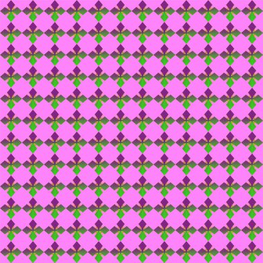 Pembe duvar halısı deseni