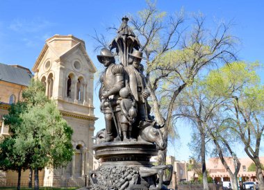 Santa Fe, ABD 'deki eski heykel