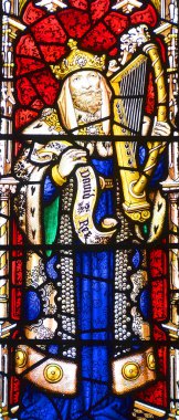 Saint John 's Newfoundland, 11 Haziran: St. John' s, Newfoundland ve Labrador, Kanada 'da yer alan St. John Katedrali' nin camlı penceresidir. 11 Haziran 2014