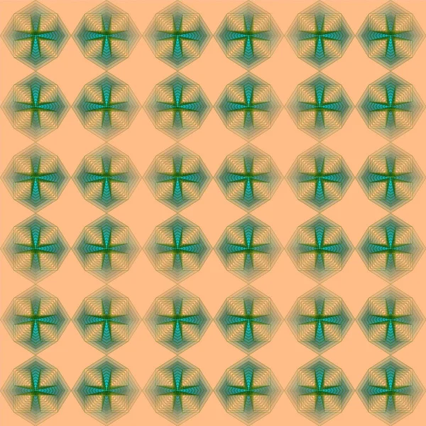 Seamless Pattern Abstract Geometric Shapes — Stock Photo, Image