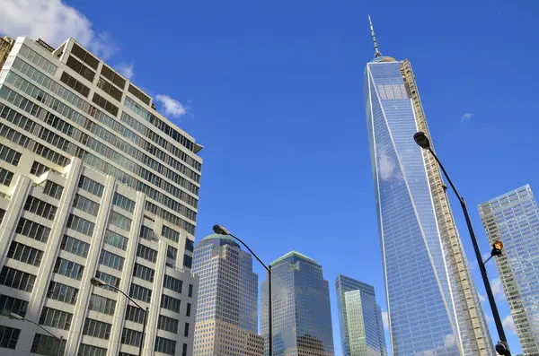 New York October Alsó Mahattan One World Trade Center Vagy — Stock Fotó