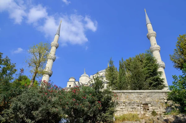 Istanbul Turket Oktober Sultan Ahmed Moschee Oktober 2013 Istanbul Türkei — Stockfoto