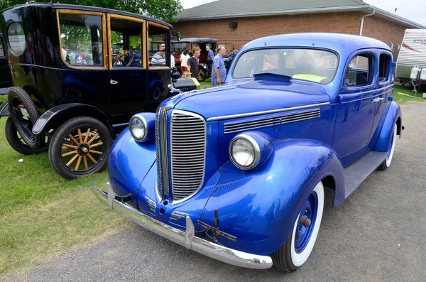 Granby Quebec Canadá Julio 2013 Automóvil Viejo Exposición Automóviles Retro — Foto de Stock