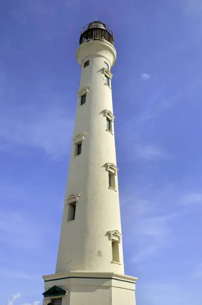 Haut Phare Sur Fond Ciel — Photo