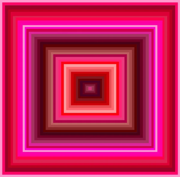Hypnotische Rote Lila Und Blaue Quadrate — Stockfoto
