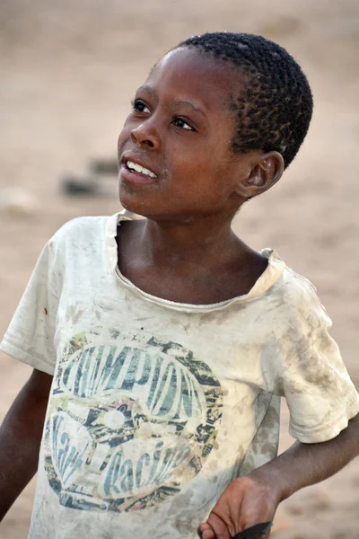 Bangani Namibie October Unidentified Child Living Town Bangani October 2014 — Stock Photo, Image