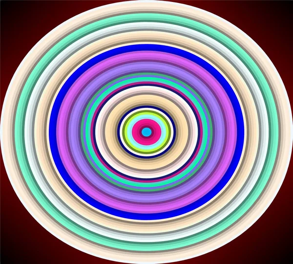 Abstract Wazig Achtergrond Multicolor Geometrische Textuur Spiraal Illustratie Spin Patroon — Stockfoto