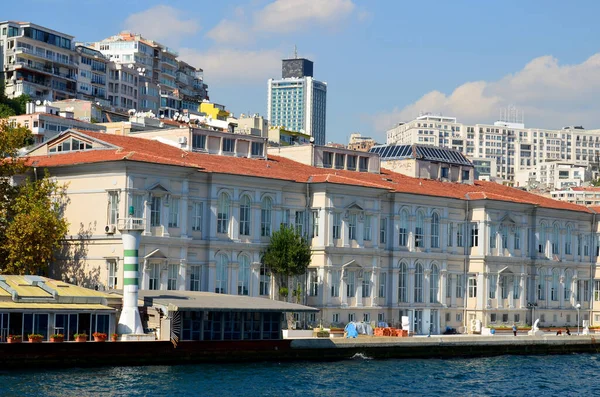 Istanbul Turkey Oct Palác Pobřeží Bosporu 2013 Istanbulu Turecko — Stock fotografie