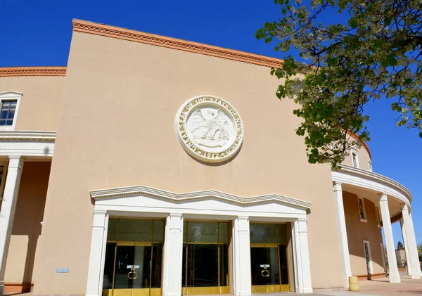 뉴멕시코 New Mexico State Capitol 뉴멕시코 샌타페이에 주이다 미국에서 로터리 — 스톡 사진