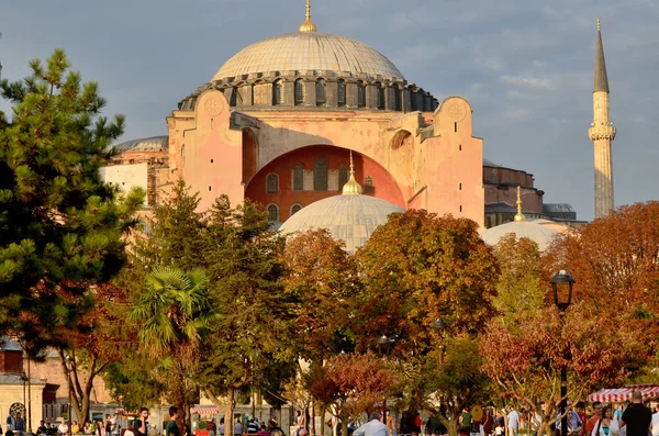 Istanbul Sept Hagia Sophia Istanbul Septembre 2013 Istanbul Turquie Sainte — Photo