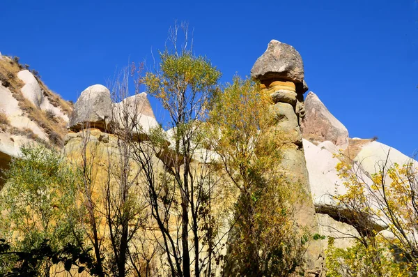 Probabilmente Caratteristica Più Conosciuta Della Cappadocia Turchia Che Trova Nel — Foto Stock