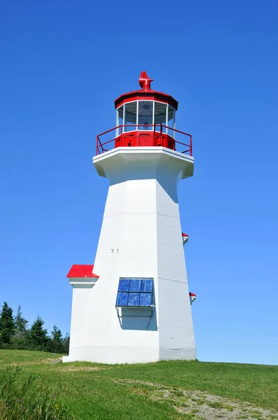 Gaspe Quebec Canada Août Phare Cap Gaspé Gaspé Québec Canada — Photo