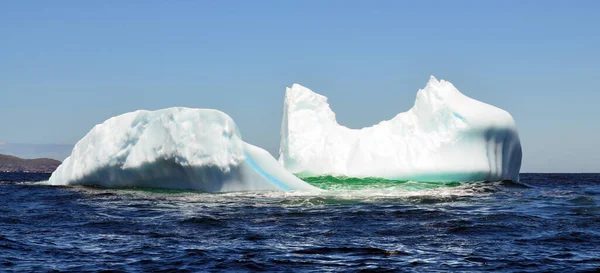 Iceberg Cape Bonavista Terra Nova Canadá — Fotografia de Stock