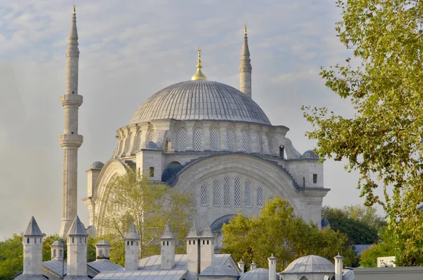 Istanbul Turket October Mesquita Suleiman Turca Suleymaniye Camii Uma Grande — Fotografia de Stock