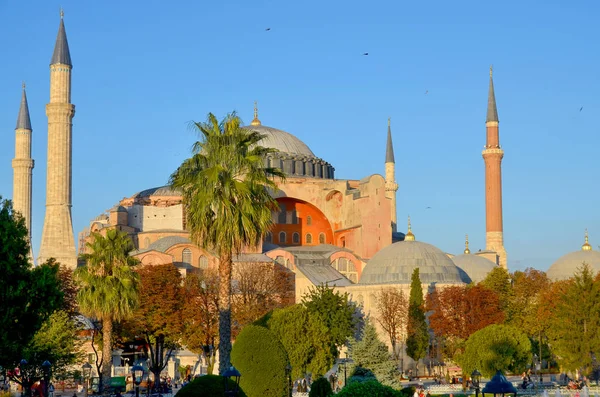 Istanbul Wrzesień Hagia Sophia Stambule Września 2013 Stambuł Turcja Hagia — Zdjęcie stockowe