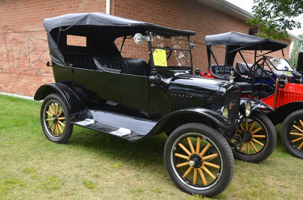 Granby Quebec Canada 2013年7月29日 レトロな自動車展示会の古い車 — ストック写真