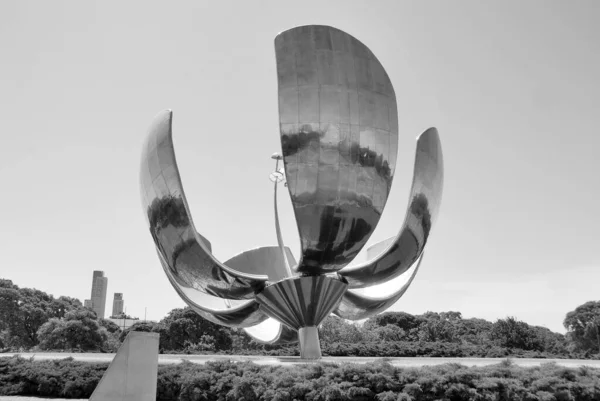 Buenos Aires Argentina Nov Floralis Generica Uma Escultura Feita Aço — Fotografia de Stock