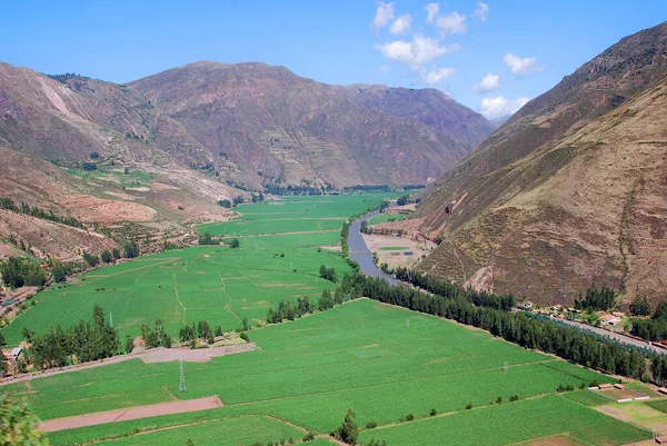 Peru Krajobraz Który Obejmuje 125216 Kilometrów Kwadratowych Oferuje Ekscytujące Podróże — Zdjęcie stockowe