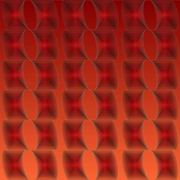 Abstract Background Red Black Hexagons — Stock Photo, Image