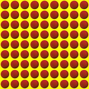 Kırmızı ve sarı desen