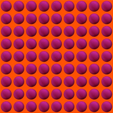 Bulanık kırmızı noktalar deseni