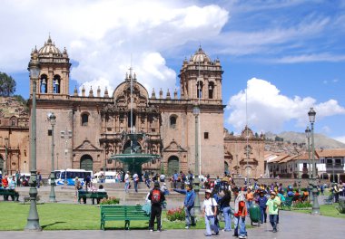 Cusco Peru-25 Kasım: Santo Domingo Katedrali, Roma Katolik Başpiskoposluğu 'nun ana kilisesidir. 25 Kasım 2008 'de Cusco Peru' da