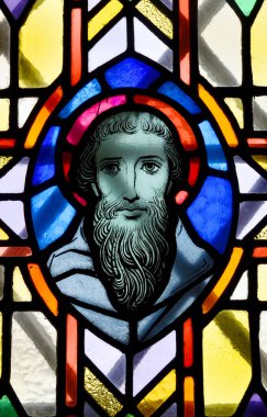 Saint John 's Newfoundland 11 Haziran: St. John' s, Newfoundland ve Kanada 'daki Aziz John Katolik Başpiskoposu Basilica-Katedrali' nde lekeli cam pencere. 11 Haziran 2014