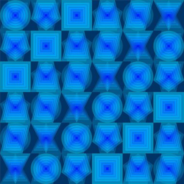 Geometrik şekilli soyut arkaplan